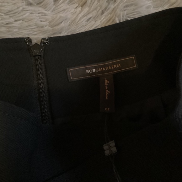 BCBGMaxazria Black Skirt NWT Size 2 - Picture 12 of 15